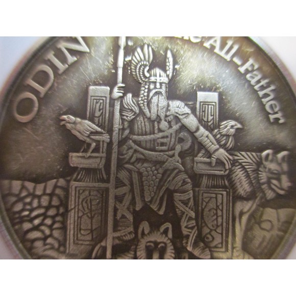 NEW-Norse Gods Freya & Odin Necklace, Two Necklaces in One - Picture 4 of 7